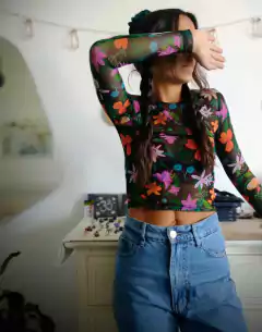Remera Microtul Pasionaria - tienda online