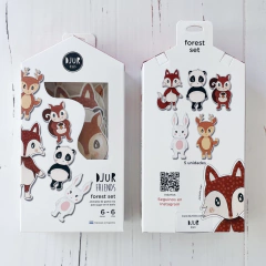 KIT ANIMALES GOMA VARIOS - tienda online
