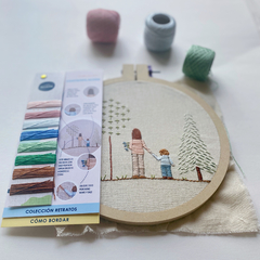 KIT BORDADO "CONTEMPLACION" - comprar online