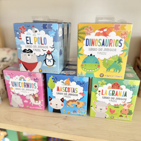 MINI PUZZLE + LIBRO DE JUEGOS - comprar online
