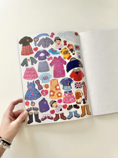 LIBROS DE STICKERS PARA VESTIR en internet