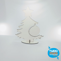 Árvore de Natal em MDF (1 BOLA)