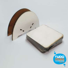 Kit Porta Copo Quadrado em MDF (6unidades) na internet