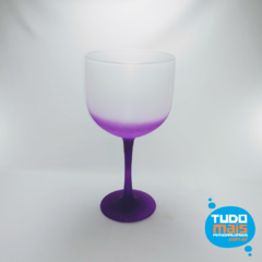 Taça Gin Degradê Lilas 500ml