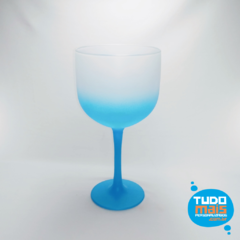 Taça Gin Degradê Azul 500ml