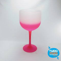 Taça Gin Degradê Rosa 500ml