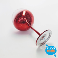 Taça de Vidro Gin 600ml Vermelho - comprar online