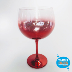 Taça de Vidro Gin 600ml Vermelho na internet