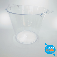 Balde de Gelo Transparente 5L