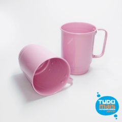Caneca Alumínio Rosa 550ml Resinada na internet