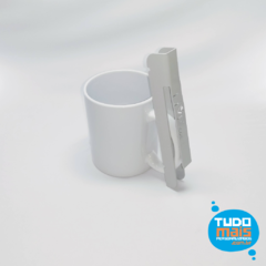 Ferramenta para Magic Bag - Caneca Cerâmica 325ml - Cor Cinza - comprar online
