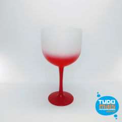 Taça Gin Degradê Vermelha 500ml