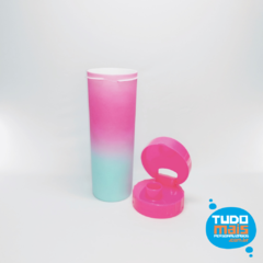 Garrafa ECO Water 450ml - Tiffany/Rosa - Fantasy - comprar online