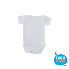 Body infantil Branco - XG - Manga Curta