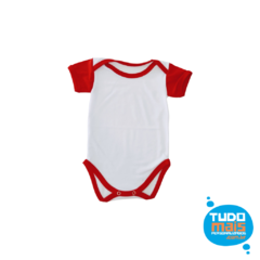 Body Infantil Vermelho - G - Manga Curta