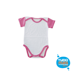 Body Infantil Rosa - GG - Manga Curta