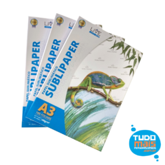 Papel Sublimático LIVE - A3 100 Folhas - comprar online