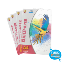 Papel Sublimático LIVE - Super A4 - comprar online