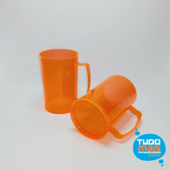Caneca Chopp 350ml Laranja - comprar online