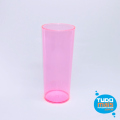 Copo Long Drink 350ml Rosa Neon
