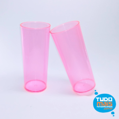 Copo Long Drink 350ml Rosa Neon na internet
