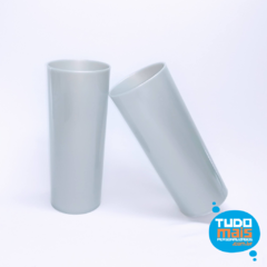 Copo Long Drink 350ml Prata Sólido - comprar online