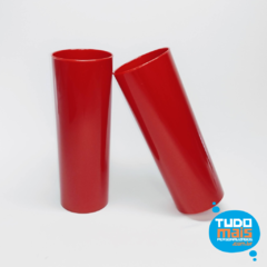 Copo Long Drink 350ml Vermelho Sólido - comprar online