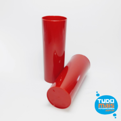 Copo Long Drink 350ml Vermelho Sólido na internet