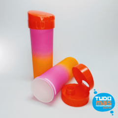 Garrafa ECO Water 450ml - Laranja/ Rosa - Fantasy - comprar online