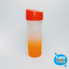 Garrafa ECO Water 450ml - Laranja Neon - Fantasy