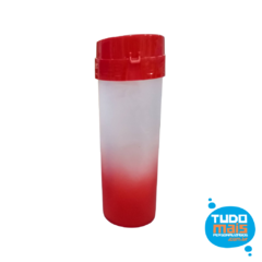 Garrafa Acqua Bio Degradê Vermelho