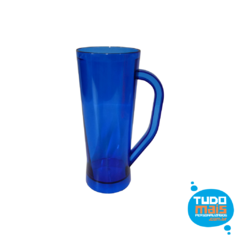 Caneca Slin Chopp 450ml Azul Neon