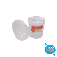 Copo Vidro Whisky - 250ml - Fosco - comprar online