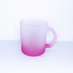 Caneca Vidro Fosco Degrade Roxa 325 ml na internet