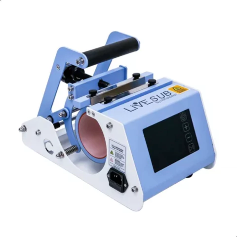 PRENSA CILINDRICA ELITE - BY CRAFT EXPRESS - AZUL - 220V