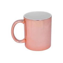 Caneca 325ml Cromada Rosé Gold- Premium - comprar online