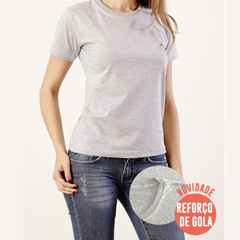 Camiseta Algodão Baby Look - comprar online