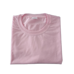 Camiseta Rosa Bebê Tam. XGG