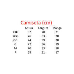 Camiseta Azul Turquesa Tam. GG - comprar online