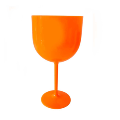 Taça de Gin 600ml - Laranja Neon