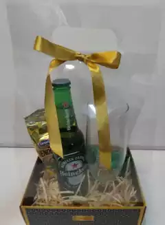 Cesta de Dia dos Pais - cerveja c/ amendoim