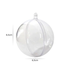 Esfera 6,5 Transparente
