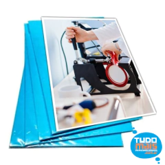 PAPEL PARA SUBLIMACAO AZUL 100GR A4 PCT. C/100 FOLHAS
