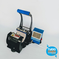 KIT Prensa Cilíndrica (Prensa Cilíndrica + Papel Sublimático LIVE + Fita Térmica + 12 Canecas LIVE) - comprar online