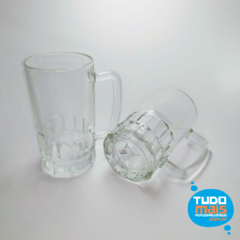 Caneca de Chopp Vidro Transparente 550 ml - comprar online