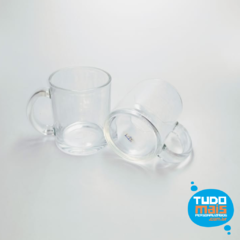 Caneca de Vidro 325ml - Cristal (L) - comprar online