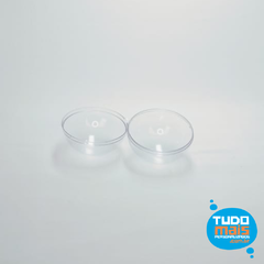 Esfera 6,5 Transparente - Tudo Mais Personalizados.