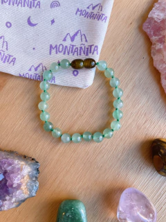 Pulsera Cuarzo Verde Bienestar