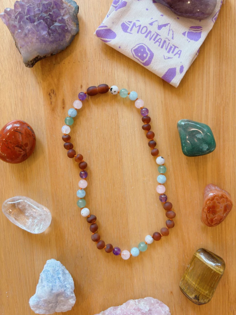 Collar Montañita Cognac