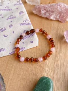 Pulsera Brote Cuarzo Rosa - comprar online